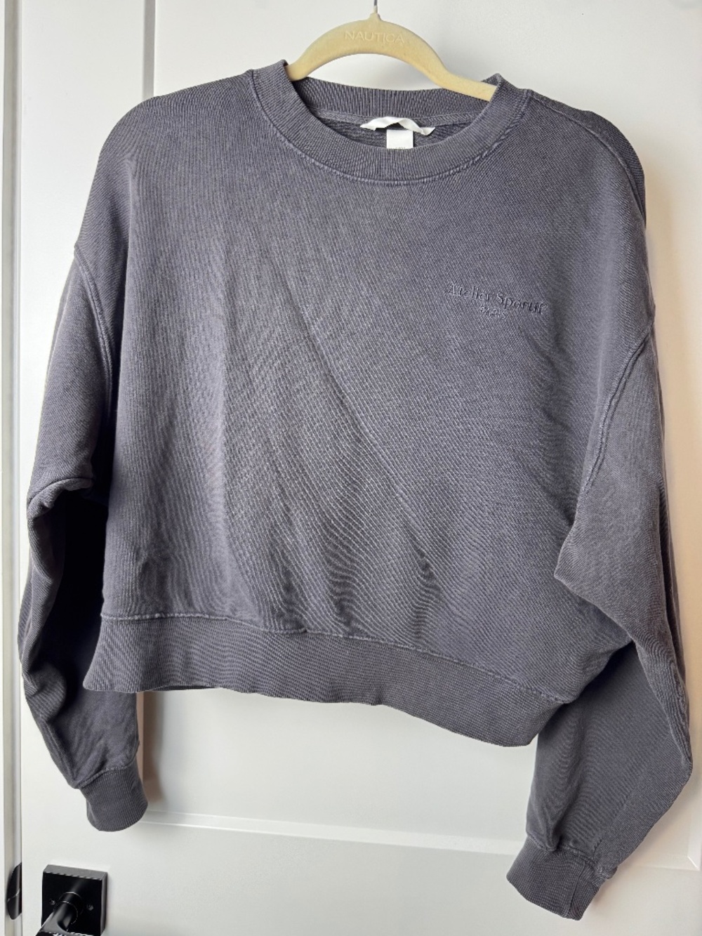 H&M cropped sweater